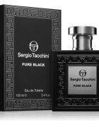 Sergio Tacchini Pure Black Eau de Toilette uraknak 100 ml
