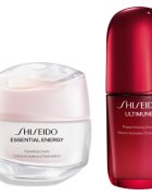 Shiseido Essential Energy Nourish & Hydrate Set szett az arcbőr táplálásáért és természetes hidratáltságának megőrzéséért