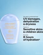 Shiseido Expert Sun Protector Lotion Sensitive SPF50+ védő tej az érzékeny bőrre SPF 50+ 150 ml