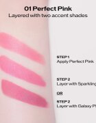 Shiseido Technosatin Pink selyem rúzs árnyalat 02 Sparkling Pink 3.3 g