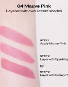 Shiseido Technosatin Pink selyem rúzs árnyalat 04 Mauve Pink 3.3 g