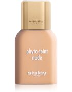 Sisley Phyto-Teint Nude élénkítő és hidratáló alapozó természetes hatásért árnyalat 2W1 Light Beige 30 ml