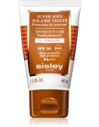 Sisley Super Soin Solaire Teinté védő tonizáló krém arcra SPF 30 árnyalat 0 Porcelain 40 ml