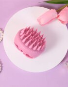 Sister Young Aura Shampoo Brush masszázs kefe a hajra és a fejbőrre Pink 1 db