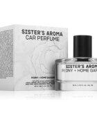 Sister's Aroma Car Perfume Peony + Home Garden illat autóba 60 ml