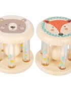 Small foot by Legler Rattle Animals Pastel csörgő golyókkal 2 db