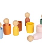 Small foot Montessori játékkészlet fából készült 12m+ 12 db