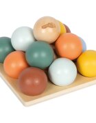 Small foot Montessori Sorting Game with Balls kiválogatós játék 12m+ 15 db