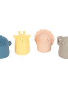 Small foot Silicone Bath Toy Set Fürdőjátékok 12m+ 4 db