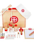 Small foot Wooden Doctor’s Kit játékkészlet fából készült 3 y+ 24 db