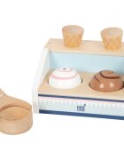 Small foot Wooden Ice Cream Stand Fresh játékkészlet gyermekeknek 3 y+ 1 db