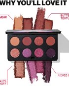Smashbox Always On Mood Board Eye Shadow Palette szemhéjfesték paletta árnyalat Bougie Vibes 6.8 g