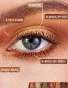 Smashbox Always On Mood Board Eye Shadow Palette szemhéjfesték paletta árnyalat Fiery Vibes 68 g