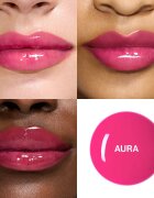 Smashbox Halo Plump + Glow Lip Gloss hidratáló ajakfény a telt ajkakért árnyalat Aura 4.6 ml