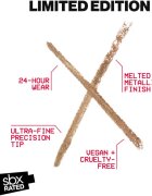 Smashbox Metallic Eyeliner metál hatású folyékony szemhéjtus árnyalat Medal 0.28 g