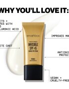 Smashbox Photo Finish Invisible Primer Egységesítő sminkalap SPF 45 10 ml