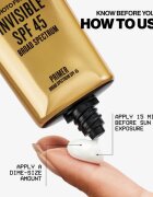 Smashbox Photo Finish Invisible Primer Egységesítő sminkalap SPF 45 30 ml