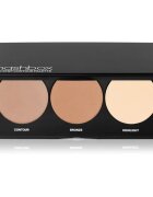 Smashbox Step-By-Step Contour Palette Púderes highlight és kontúr paletta árnyalat Light 8.68 g