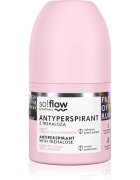 so!flow Antiperspirant golyós dezodor roll-on hölgyeknek Scent of Lychee with Coconut 50 ml