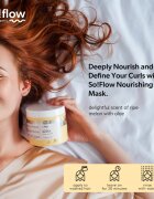 so!flow Curly Hair Nourishing Mask tápláló maszk göndör hajra 400 ml