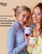 so!flow Curly Hair Nourishing Mask tápláló maszk göndör hajra 400 ml