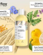 so!flow Curly Hair Nourishing Shampoo tápláló sampon göndör hajra 400 ml
