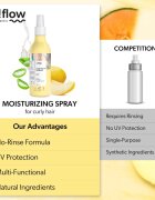 so!flow Curly Hair Nourishing Spray leöblítést nem igénylő spray göndör hajra 150 ml