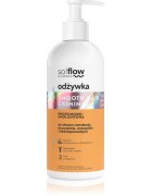 so!flow Frizzy and Dry Hair Protein-Emollient Conditioner kisimító kondicionáló töredezés ellen 300 ml