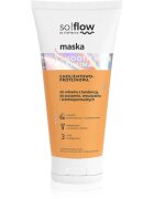 so!flow Frizzy and Dry Hair Protein-Emollient Mask kisimító maszk töredezés ellen 200 ml