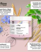 so!flow High Porosity Hair Protein-Emollient Mask erősítő maszk a töredezett károsult hajra 400 ml