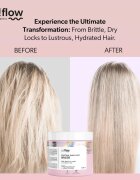 so!flow High Porosity Hair Protein-Emollient Mask erősítő maszk a töredezett károsult hajra 400 ml