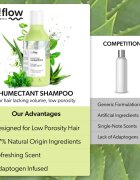 so!flow Low Porosity Hair Humectant Shampoo tisztító sampon lelapuló hajra 400 ml