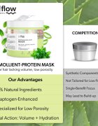 so!flow Low Porosity Hair Protein-Emollient Mask maszk lelapuló hajra 400 ml