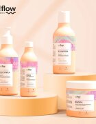 so!flow Medium Porosity Hair Humectant Shampoo kisimító sampon töredezés ellen 400 ml