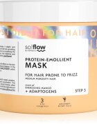 so!flow Medium Porosity Hair Protein-Emollient Mask haj maszk töredezés ellen 400 ml