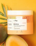 so!flow Medium Porosity Hair Protein-Emollient Mask haj maszk töredezés ellen 400 ml