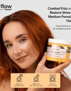 so!flow Medium Porosity Hair Protein-Emollient Mask haj maszk töredezés ellen 400 ml