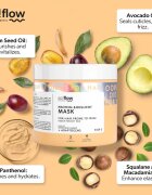 so!flow Medium Porosity Hair Protein-Emollient Mask haj maszk töredezés ellen 400 ml