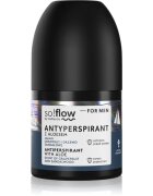 so!flow Men Antiperspirant golyós dezodor roll-on uraknak Aloe scent of Grapefruit and Sandalwood 50 ml