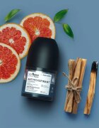 so!flow Men Antiperspirant golyós dezodor roll-on uraknak Aloe scent of Grapefruit and Sandalwood 50 ml