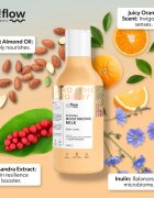 so!flow Sensual Moisturizing Shower Milk testápoló tej Orange With Cardamom 400 ml