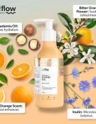 so!flow Sensual Shower Oil tusoló olaj száraz bőrre Orange with Cardamom 400 ml