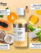 so!flow Smoothing Shower Shake tusfürdő gél minden bőrtípusra Papaya & Orange 400 ml