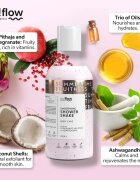 so!flow Smoothing Shower Shake tusfürdő gél minden bőrtípusra Pithaja & Pomegranate 400 ml