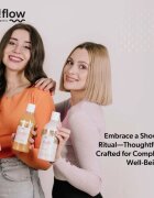 so!flow Smoothing Shower Shake tusfürdő gél minden bőrtípusra Pithaja & Pomegranate 400 ml