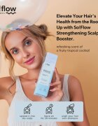 so!flow Strenghtening Scalp Booster erősítő szérum a haj növekedéséért és megerősítéséért a hajtövektől kezdve 100 ml