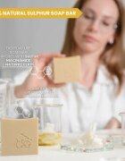 Soaphoria Dermacare+ Sulphur kén szappan mélytisztításhoz 125 g