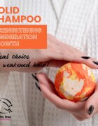Soaphoria Hair Care Solid Shampoo organikus szilárd sampon a haj növekedéséért és megerősítéséért a hajtövektől kezdve 80 g