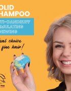 Soaphoria Hair Care Solid Shampoo organikus szilárd sampon korpásodás ellen 80 g
