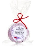 Soaphoria Lavender Fields Fizzy Bath Bomb fürdőbomba regeneráló hatással 85 g